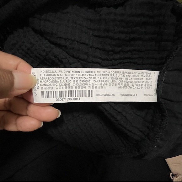 Zara Textured Cropped Top and Short Set - Picture 14 of 15